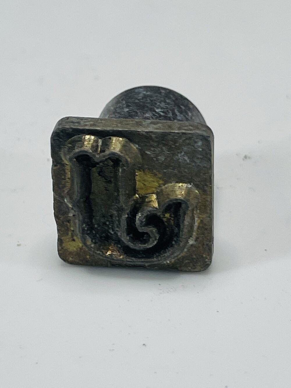Leather Stamp J Tandy Craftool Alphabet Single Replacement Letter Size 1/2 Inch